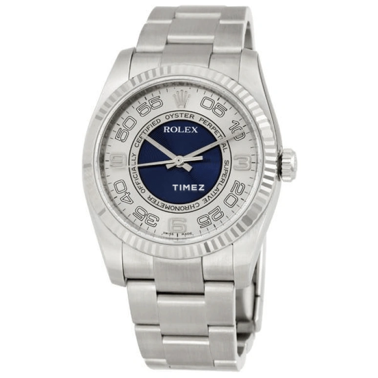 Rolex,Oyster Perpetual 36mm,36mm,Stainless Steel,Silver,Automatic,48hours,In-house Caliber,116034,116034-0006