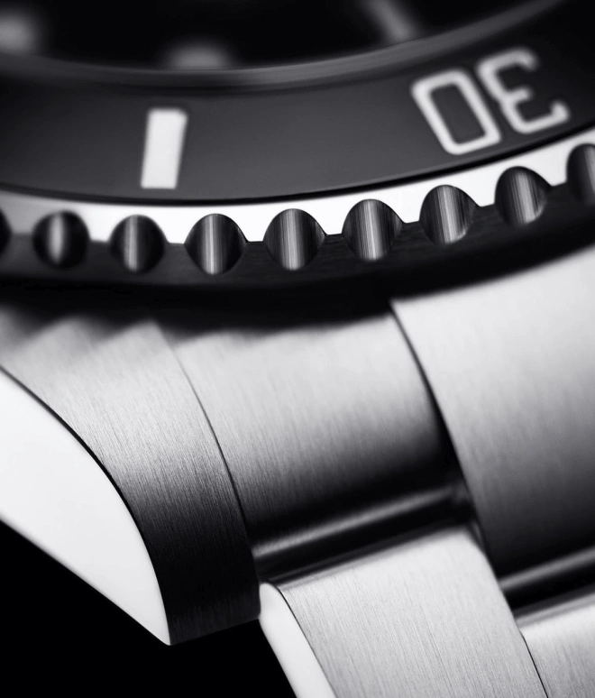 Rolex,Submariner 41mm,41mm,Oystersteel,Ceramic,Black,Automatic,70hours,In-house Caliber,124060,124060-0001