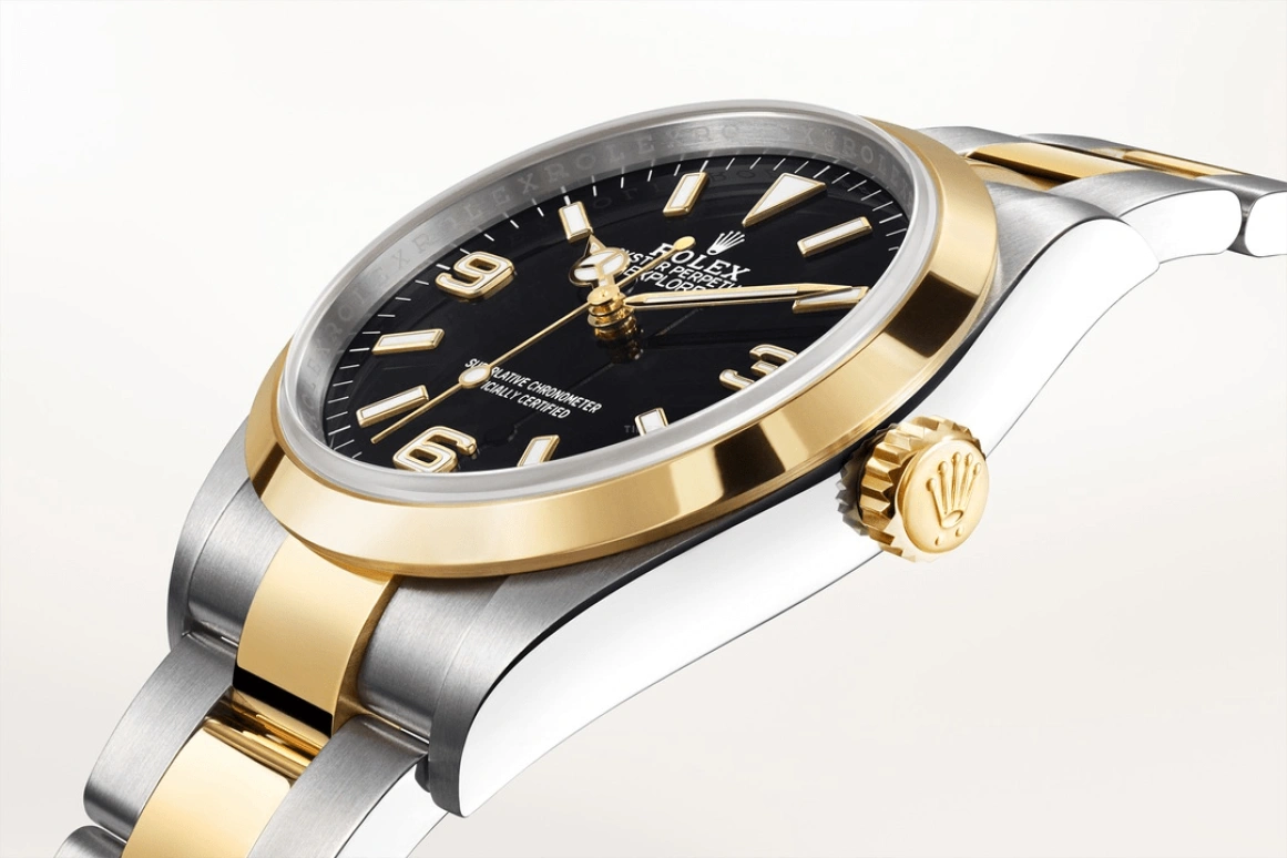 Rolex,Explorer 36mm,36mm,Stainless Steel,Black,Automatic,70hours,In-house Caliber,124273,124273-0001
