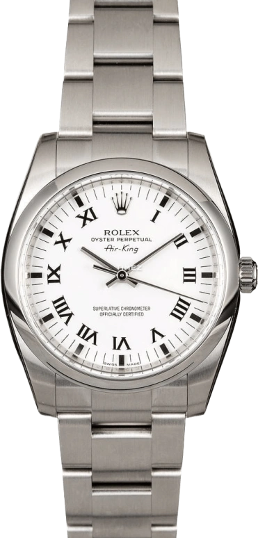 Rolex Air King 114200WHITE