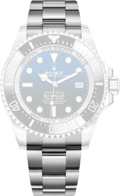 Rolex,Deepsea 44mm,44mm,Oystersteel,Blue,Black,Gradient,Automatic,Day,70hours,136660,136660-0003