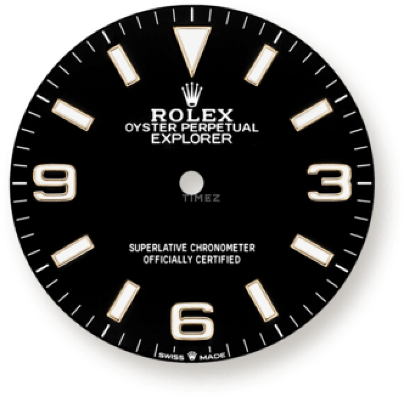 Rolex,Explorer 36mm,36mm,Stainless Steel,Black,Automatic,70hours,In-house Caliber,124273,124273-0001