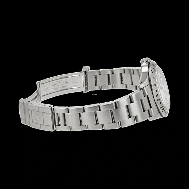 Rolex,Explorer II 40mm,40mm,Stainless Steel,White,Automatic,Day,Dule Time,16570,16570-0003