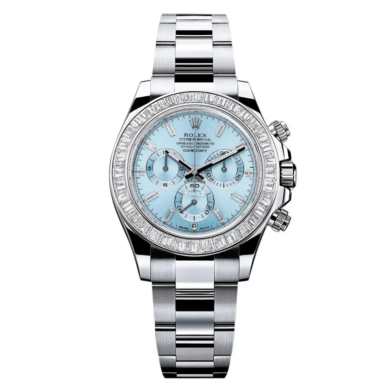 Rolex,Daytona 40mm,40mm,Platinum,Ice Blue,Automatic,Chronograph,72hours,116576TBR,116576TBR-0002