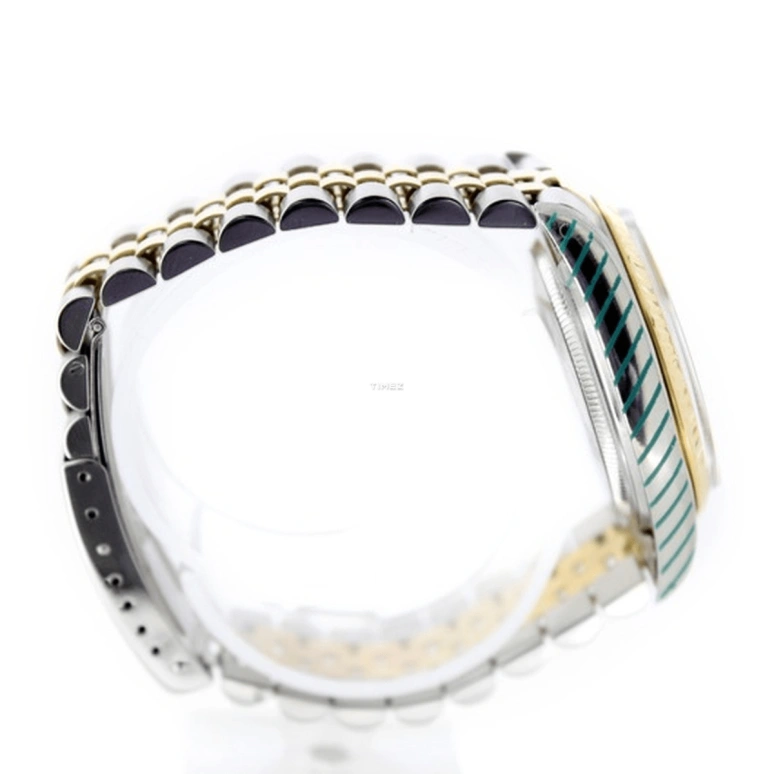 Rolex,Datejust 36 36mm,36mm,Yellow Gold,Stainless Steel,Champagne,Automatic,Day,50hours,16013 Jubilee