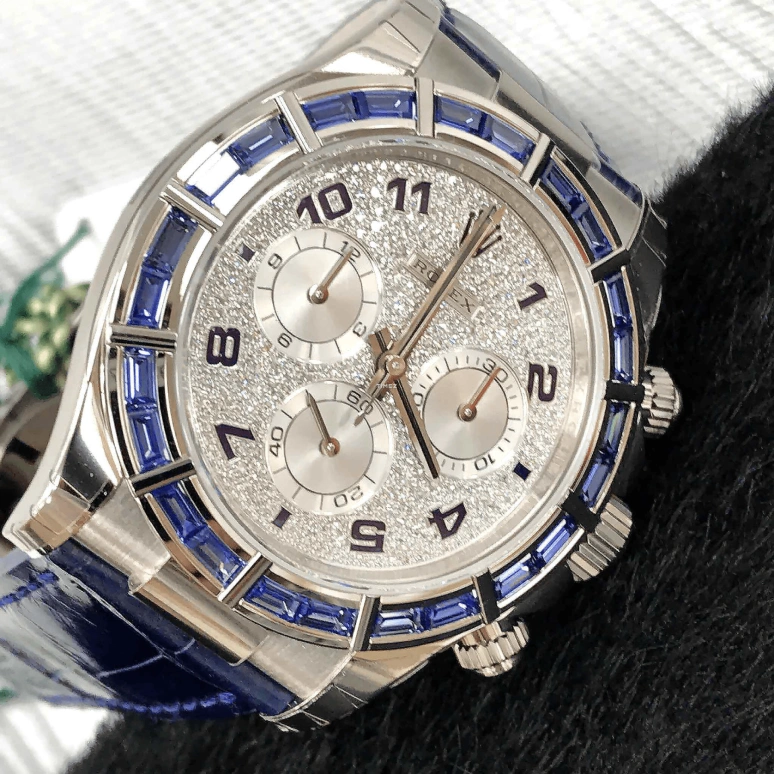 Rolex,Daytona 40mm,40mm,White Gold,Silver,Automatic,Chronograph,72hours,116589SACI,116589SACI-BLAR
