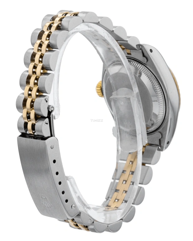 Rolex,Datejust 36 26mm,26mm,Stainless Steel,Yellow Gold,White,Automatic,Day,42hours,69173 Diamond Roman