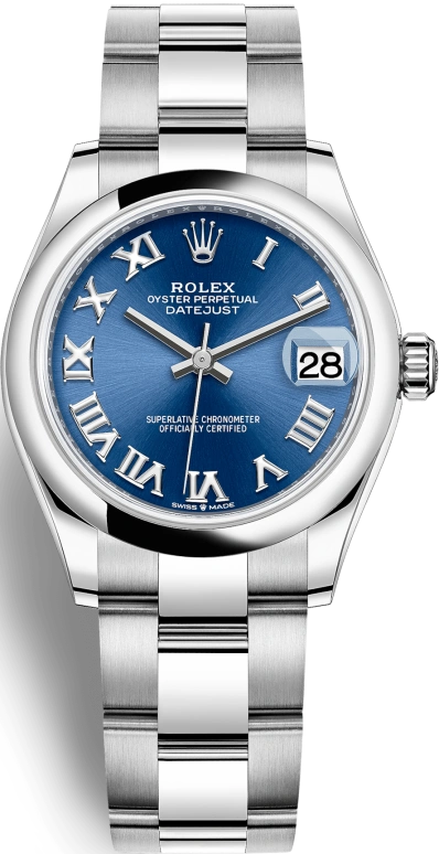 Rolex,Datejust 36 31mm,31mm,Oystersteel,Blue,Automatic,Day,55hours,278240,278240-0017