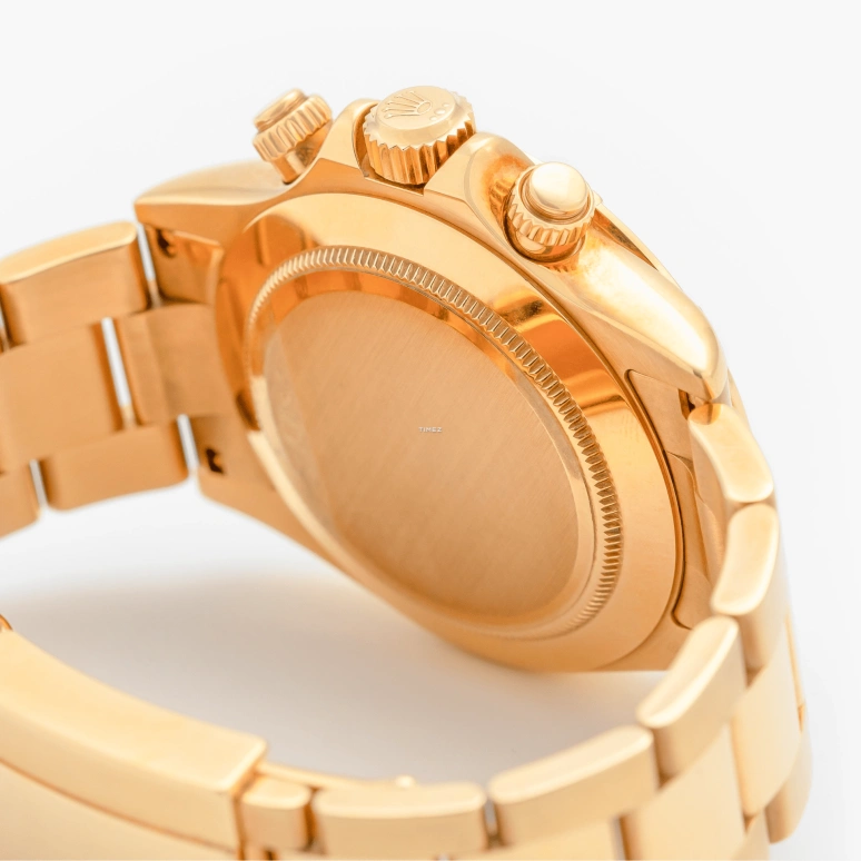 Rolex,Daytona 40mm,40mm,Yellow Gold,White,Automatic,Chronograph,72hours,116568