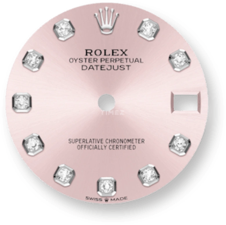 Rolex,Datejust 31 31mm,31mm,White Gold,Stainless Steel,Pink,Automatic,Day,55hours,278274,278274-0032