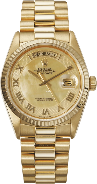 Rolex Day-Date 36 18038 Yellow MOP