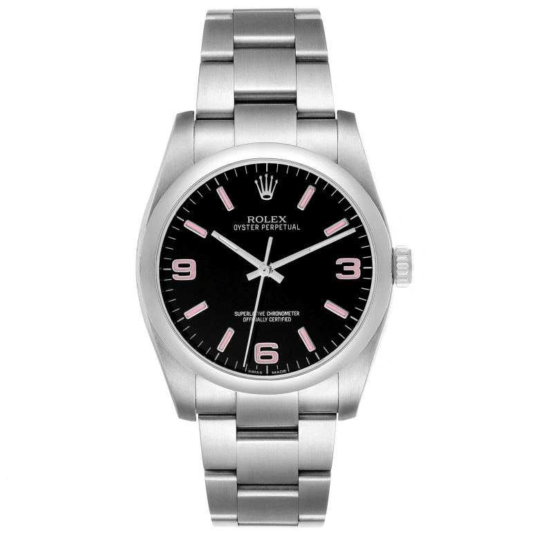 Rolex,Oyster Perpetual 36mm,36mm,Stainless Steel,Silver,Automatic,48hours,In-house Caliber,116000,116000-BKAPSO