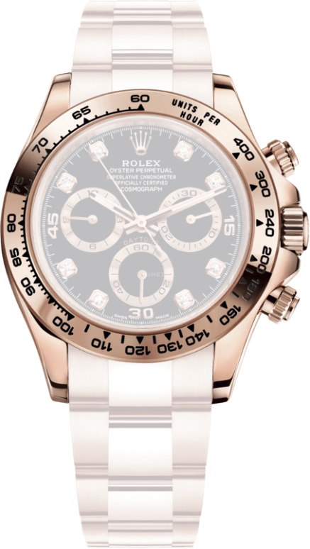 Rolex,Daytona 40mm,40mm,Rose Gold,Black,Automatic,Chronograph,Column Wheel,116505,116505-0015