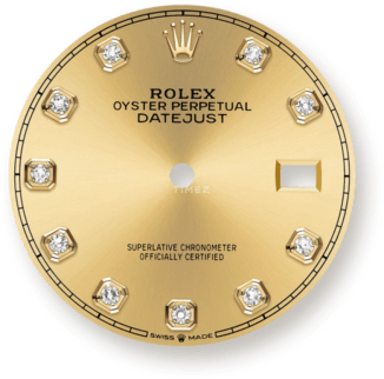Rolex,Datejust 36 36mm,36mm,Yellow Gold,Stainless Steel,Champagne,Automatic,Day,70hours,126203,126203-0017