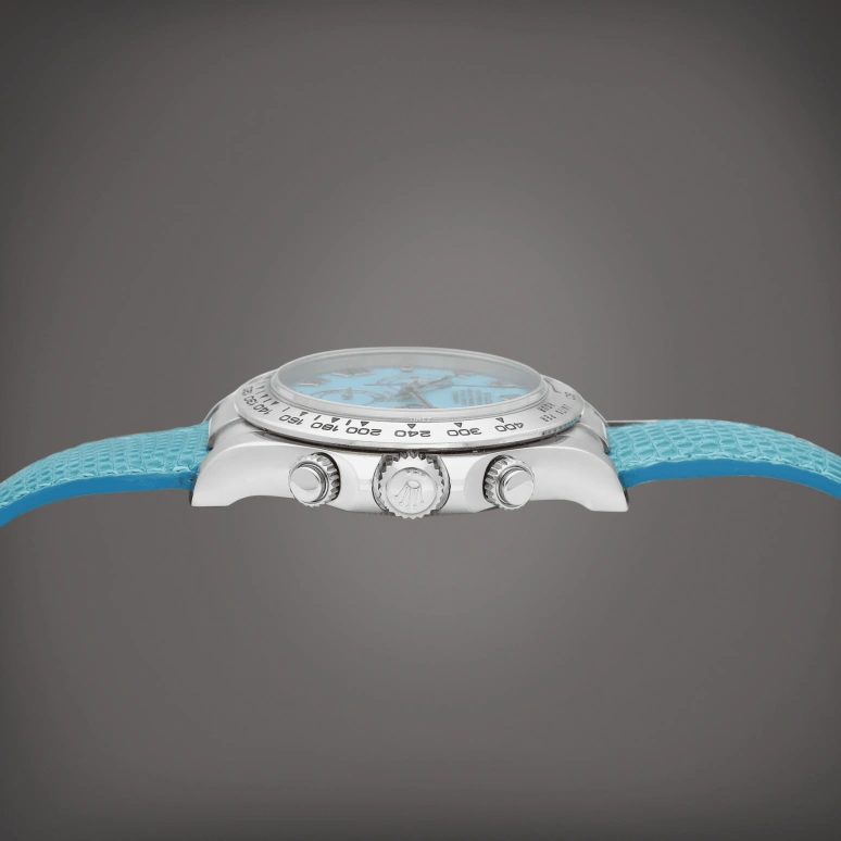 Rolex,Daytona 40mm,40mm,White Gold,Sky Blue,Blue,Automatic,Chronograph,72hours,116519 Turquoise