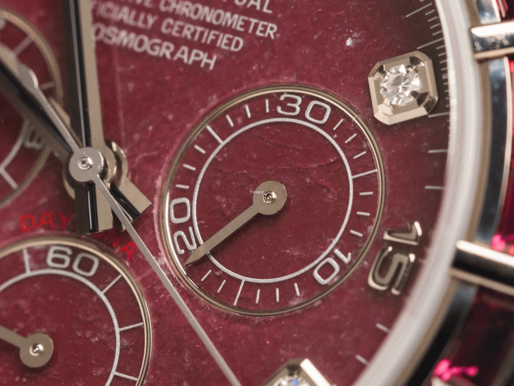 Rolex,Daytona 40mm,40mm,White Gold,Red,Automatic,Chronograph,72hours,116589SALV Ruby
