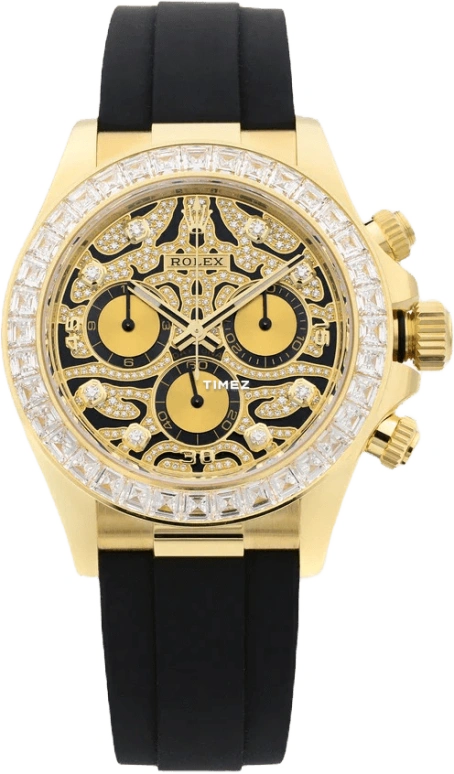 Rolex,Daytona 40mm,40mm,Ceramic,Yellow Gold,Multi-Color,Automatic,Chronograph,72hours,LeBron James,Neymar,116588TBR,116588TBR-0003