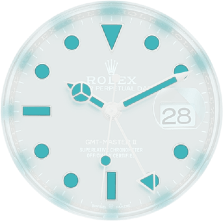 Rolex,GMT-Master II 40mm,40mm,Everose Gold,Black,Automatic,Day,Dule Time,Aymeric Laporte,Cristian Romero,Dwayne Johnson,Roger Federer,Cuti,126715CHNR,126715CHNR-0001