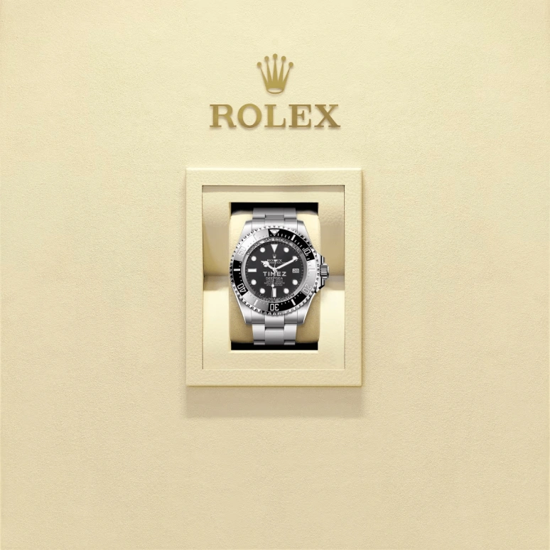 Rolex,Deepsea 44mm,44mm,Oystersteel,Black,Automatic,Day,70hours,136660,136660-0006