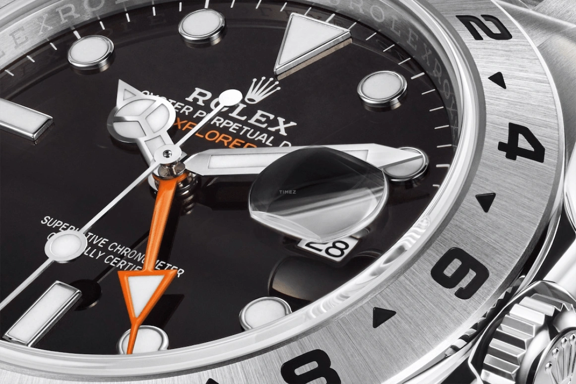 Rolex,Explorer II 42mm,42mm,Stainless Steel,Black,Automatic,Day,Dule Time,226570,226570-0002