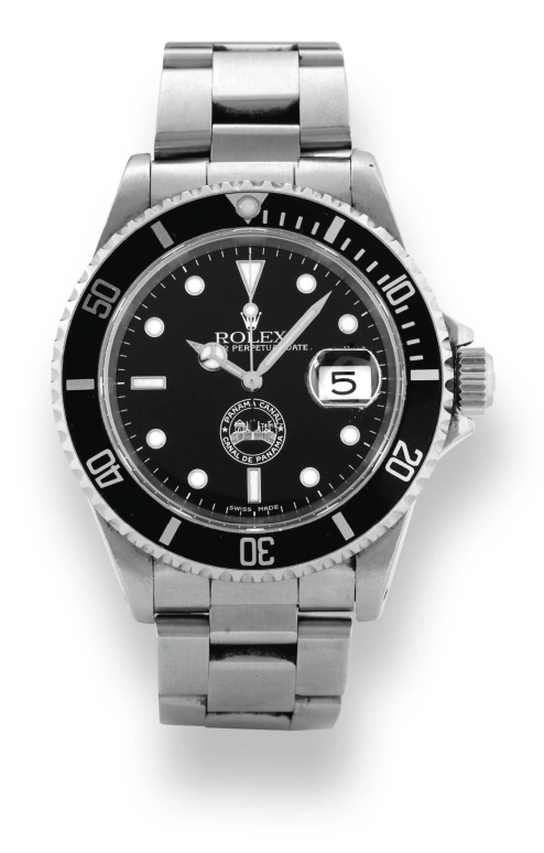 Rolex,Submariner 40mm,40mm,Stainless Steel,Black,Automatic,Day,48hours,16610 PANAMA CANAL