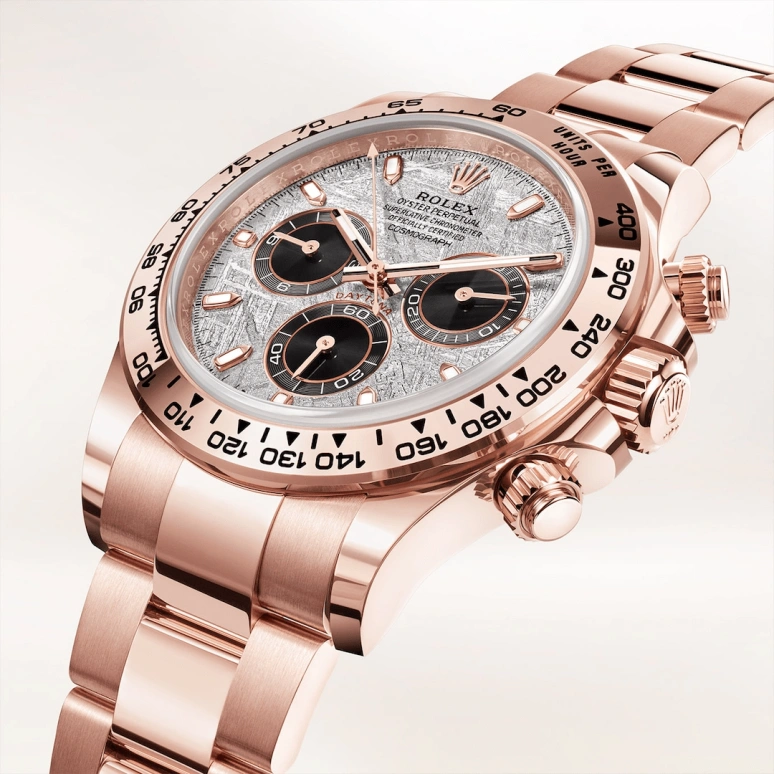 Rolex,Daytona 40mm,40mm,Rose Gold,Silver,Automatic,Chronograph,Column Wheel,116505,116505-0014