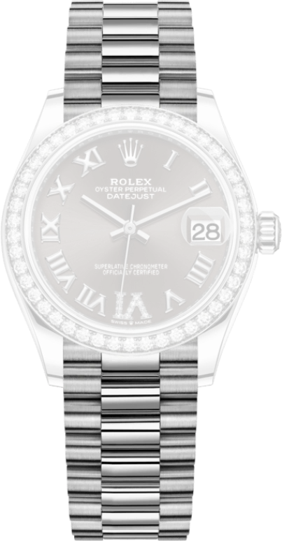 Rolex,Datejust 31 31mm,31mm,White Gold,Grey,Automatic,Day,55hours,278289RBR,278289RBR-0020