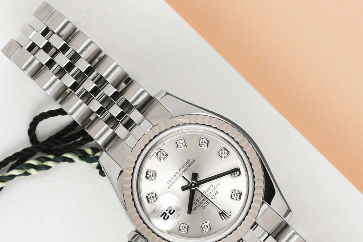 Rolex,Lady-Datejust 26mm,26mm,Stainless Steel,Silver,Automatic,Day,48hours,179174,179174-Silver