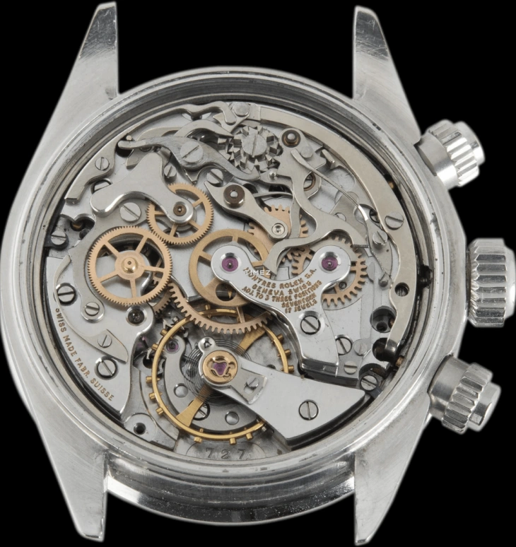 Rolex,Daytona 37mm,37mm,Stainless Steel,Oystersteel,Black,Handwound,Chronograph,48hours,6263,6263-Black Big Red