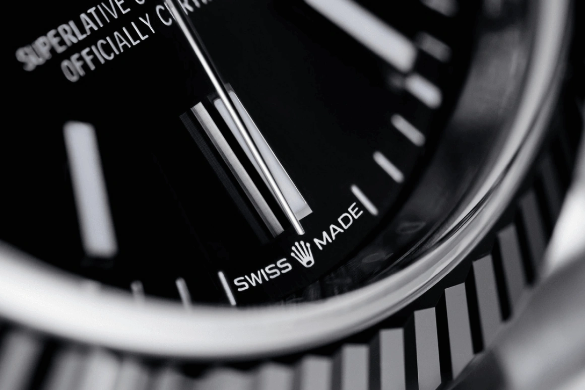 Rolex,Datejust 36 36mm,36mm,White Gold,Oystersteel,Black,Automatic,Day,70hours,126234,126234-0015