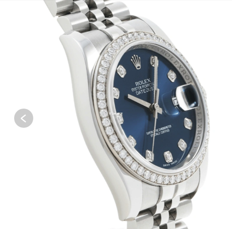 Rolex,Datejust 36 36mm,36mm,Oystersteel,White Gold,Blue,Automatic,Day,48hours,116244,116244-0010