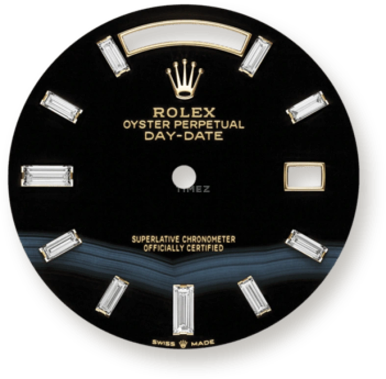 Rolex,Day-Date 40 40mm,40mm,Yellow Gold,Black,Automatic,Date,Day,228348RBR,228348RBR-0039