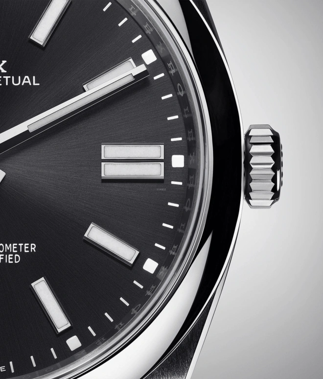 Rolex,Oyster Perpetual 41mm,41mm,Stainless Steel,Black,Automatic,70hours,In-house Caliber,124300,124300-0002