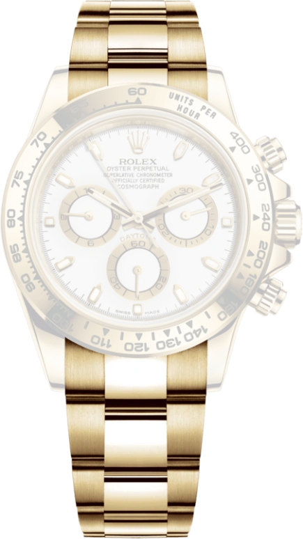 Rolex,Daytona 40mm,40mm,Yellow Gold,White,Automatic,Chronograph,72hours,Canelo Álvarez,116508,116508-0001