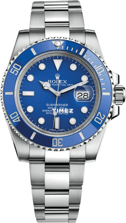 Rolex,Submariner 40mm,40mm,White Gold,Blue,Automatic,Day,48hours,116619LB,116619LB-97209