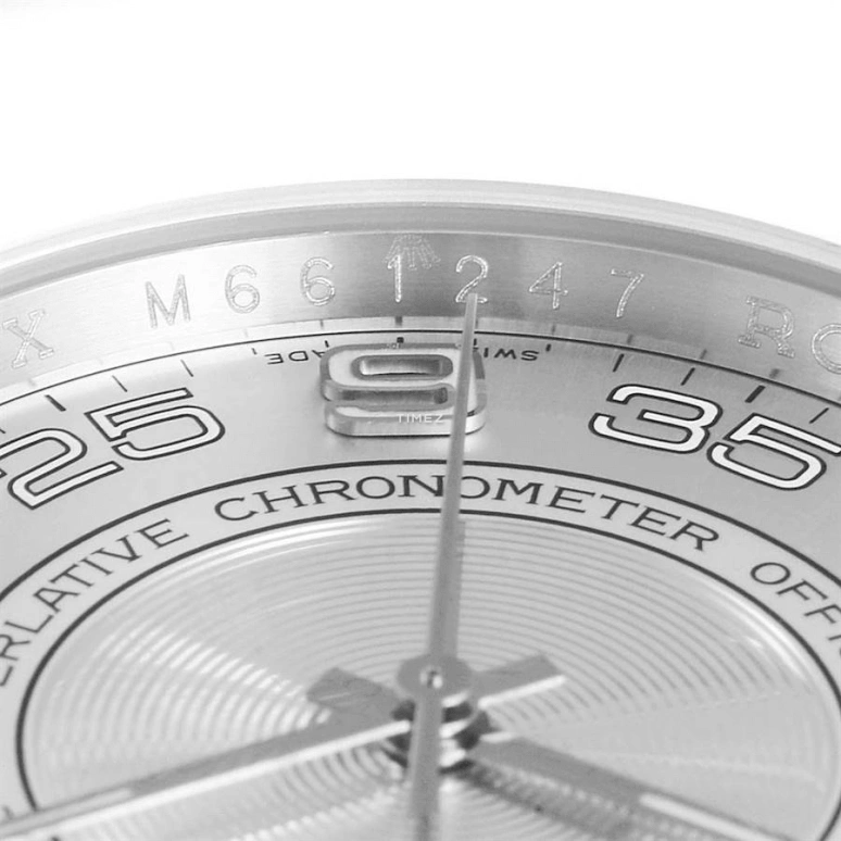 Rolex,Oyster Perpetual 36mm,36mm,White Gold,Stainless Steel,Silver,Automatic,48hours,In-house Caliber,116034,116034-0005