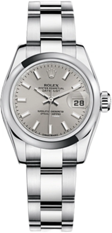 Rolex,Lady-Datejust 26mm,26mm,Stainless Steel,Silver,Automatic,Day,48hours,179160,179160-0023