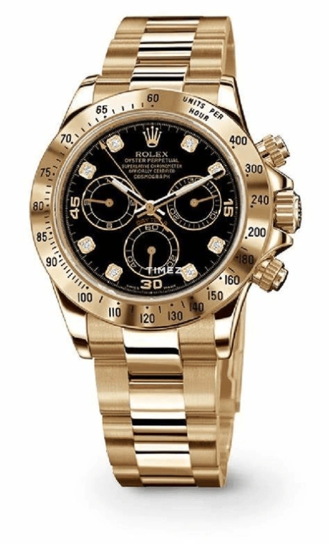 Rolex,Daytona 40mm,40mm,Yellow Gold,Black,Automatic,Chronograph,72hours,116528,116528-0031