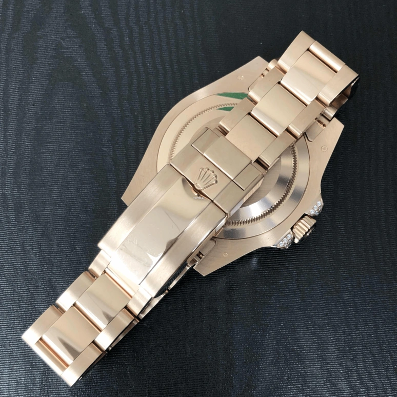 Rolex,GMT-Master II 40mm,40mm,Rose Gold,Black,Automatic,Day,Dule Time,126755SARU,126755SARU-0003