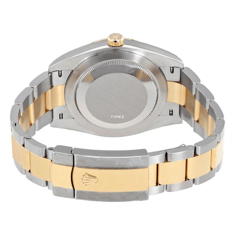 Rolex,Datejust II 41mm,41mm,Yellow Gold,Oystersteel,White,Automatic,Day,48hours,116333,116333-0008