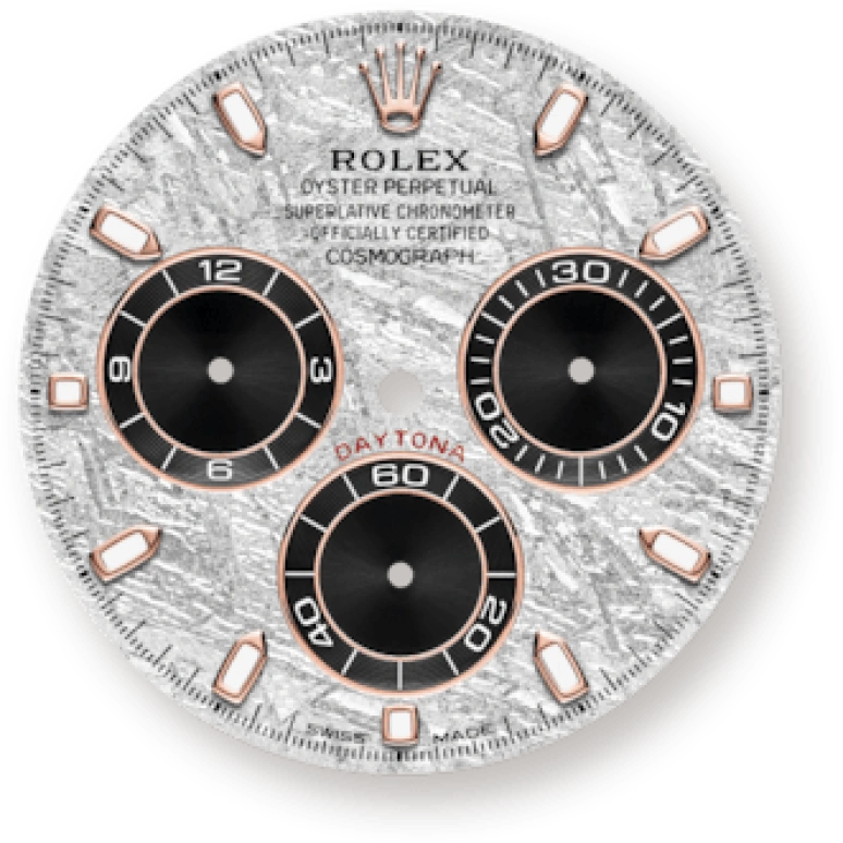 Rolex,Daytona 40mm,40mm,Ceramic,Everose Gold,Silver,Grey,Automatic,Chronograph,72hours,Karim Benzema,116515LN,116515LN-0055