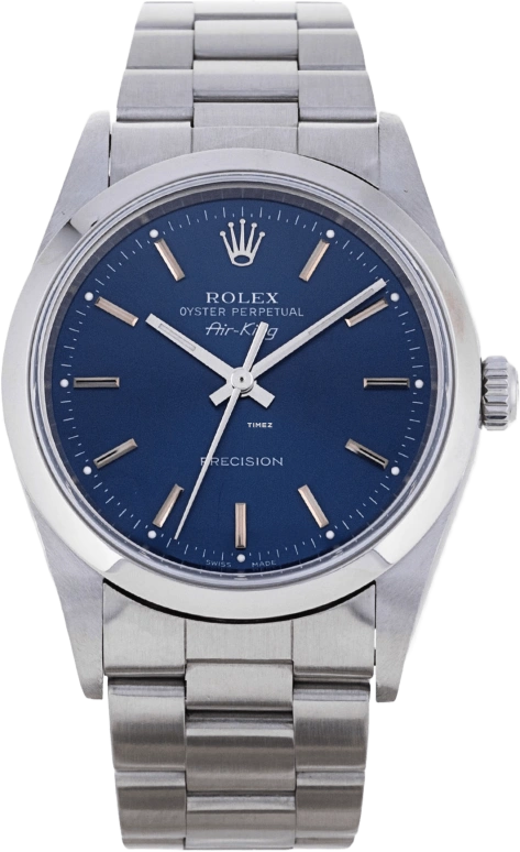 Rolex Air King 14000M-Blue
