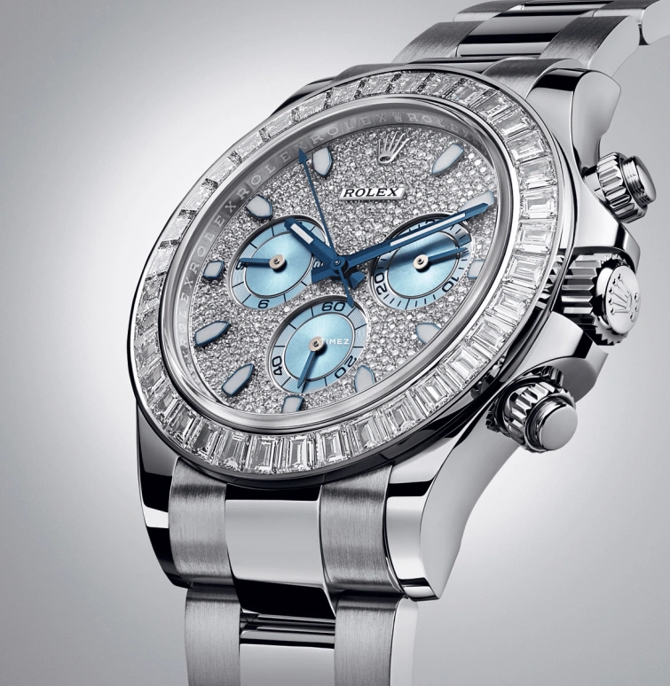 Rolex,Daytona 40mm,40mm,White Gold,Silver,Ice Blue,Automatic,Chronograph,72hours,126576TBR,126576TBR-0001