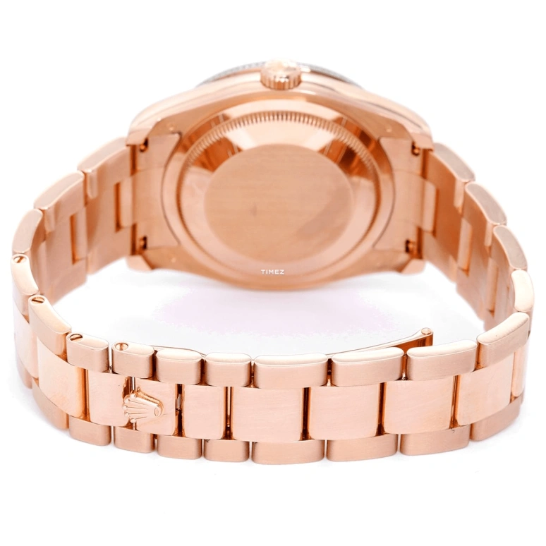 Rolex,Datejust 36 36mm,36mm,Rose Gold,Black,Rose Gold,Automatic,Day,48hours,116285,116285-BBR-73605 272BRA