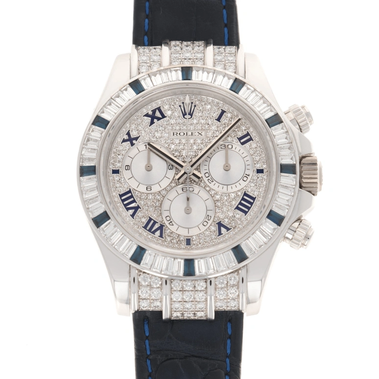 Rolex,Daytona 40mm,40mm,White Gold,Blue,Automatic,Chronograph,72hours,11659912SA