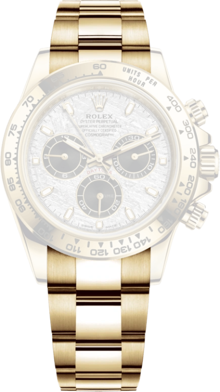 Rolex,Daytona 40mm,40mm,Yellow Gold,Silver,Automatic,Chronograph,Column Wheel,Kevin De Bruyne,Hardik Pandya,Harry Kane,Donnie Yen,116508,116508-0015