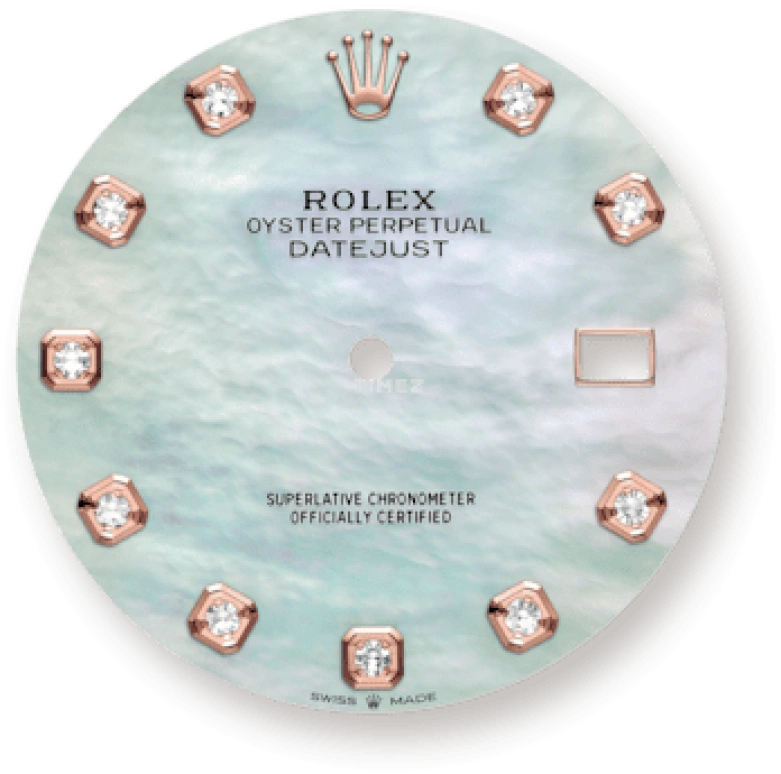 Rolex,Datejust 41 41mm,41mm,Rose Gold,Stainless Steel,White,Automatic,Day,70hours,126301,126301-0013