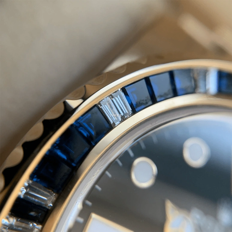 Rolex,GMT-Master II 40mm,40mm,Yellow Gold,Black,Automatic,Day,Dule Time,116748SA
