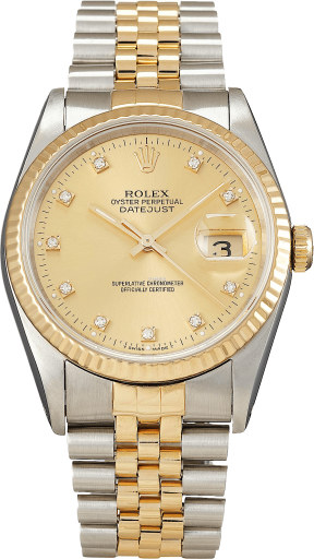 Rolex Datejust 36 16233 Champagne Diamond