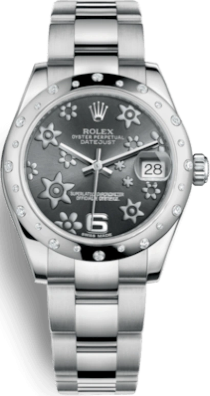 Rolex,Datejust 31 31mm,31mm,Oystersteel,White Gold,Grey,Automatic,Day,48hours,178344,178344-0025